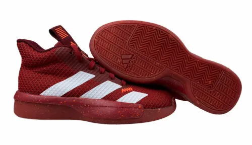 Adidas Men's Pro Nect 2019 Basketball Athletic Shoes Red Size 8.5