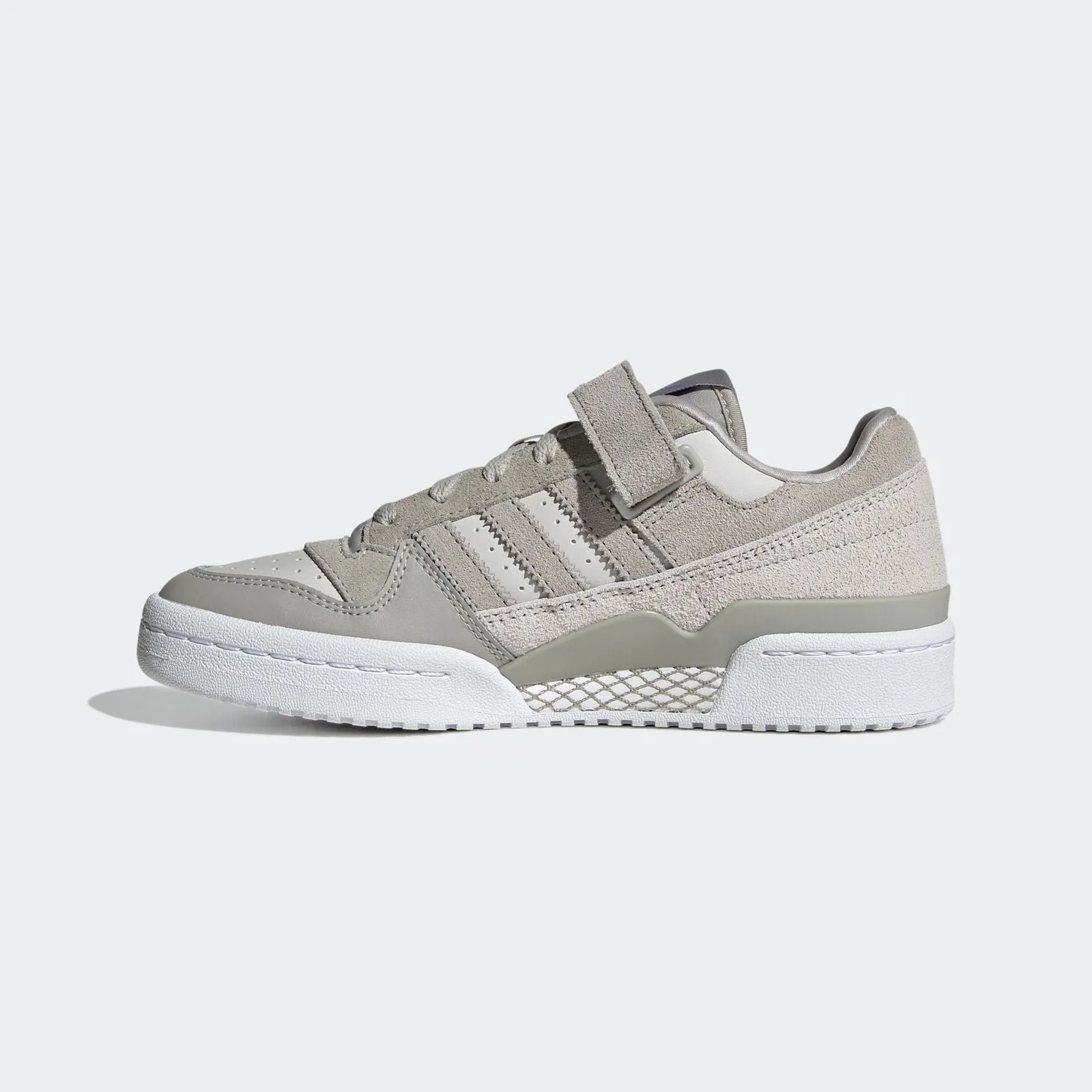 adidas Originals Womens Forum Low Shoes - Grey Purple