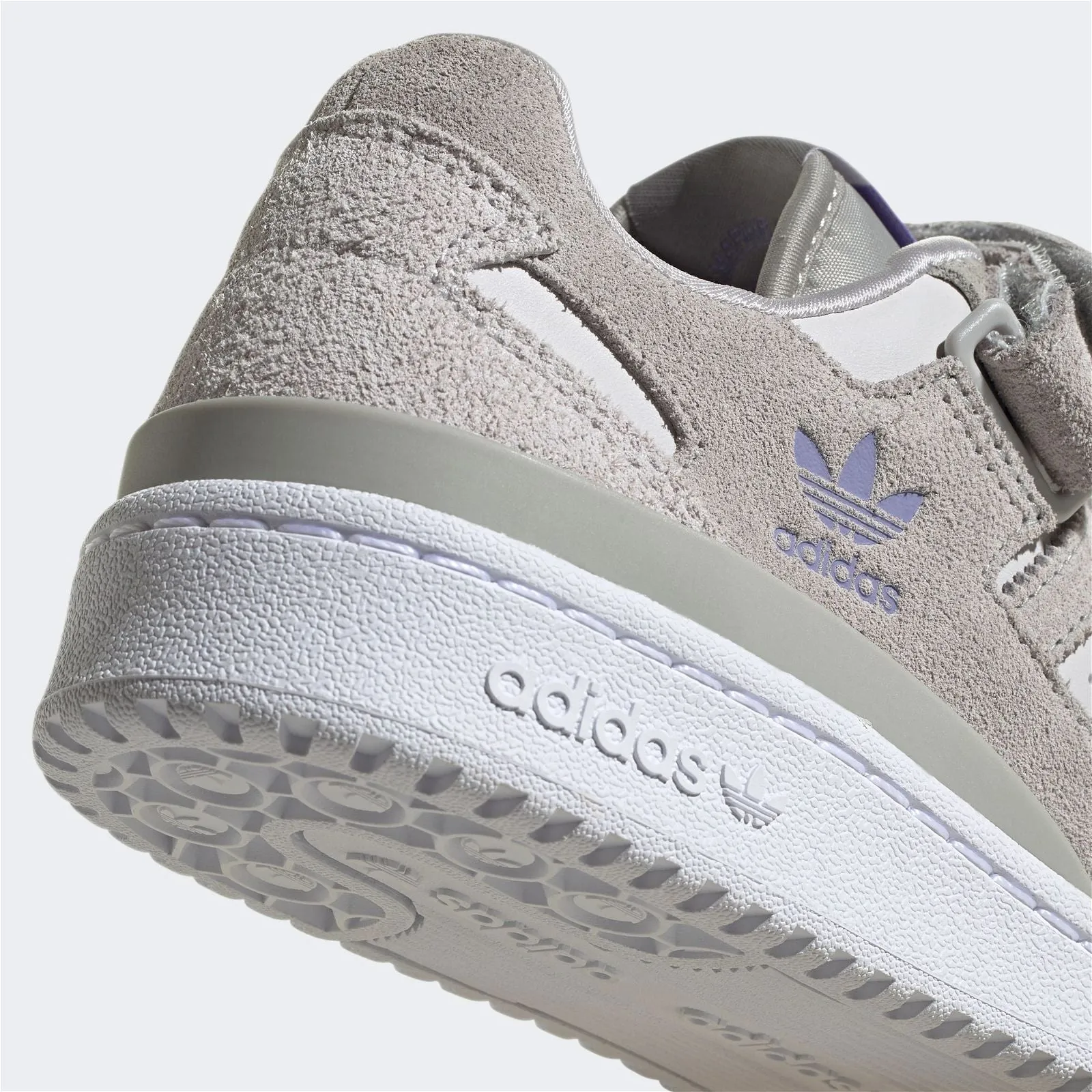 adidas Originals Womens Forum Low Shoes - Grey Purple