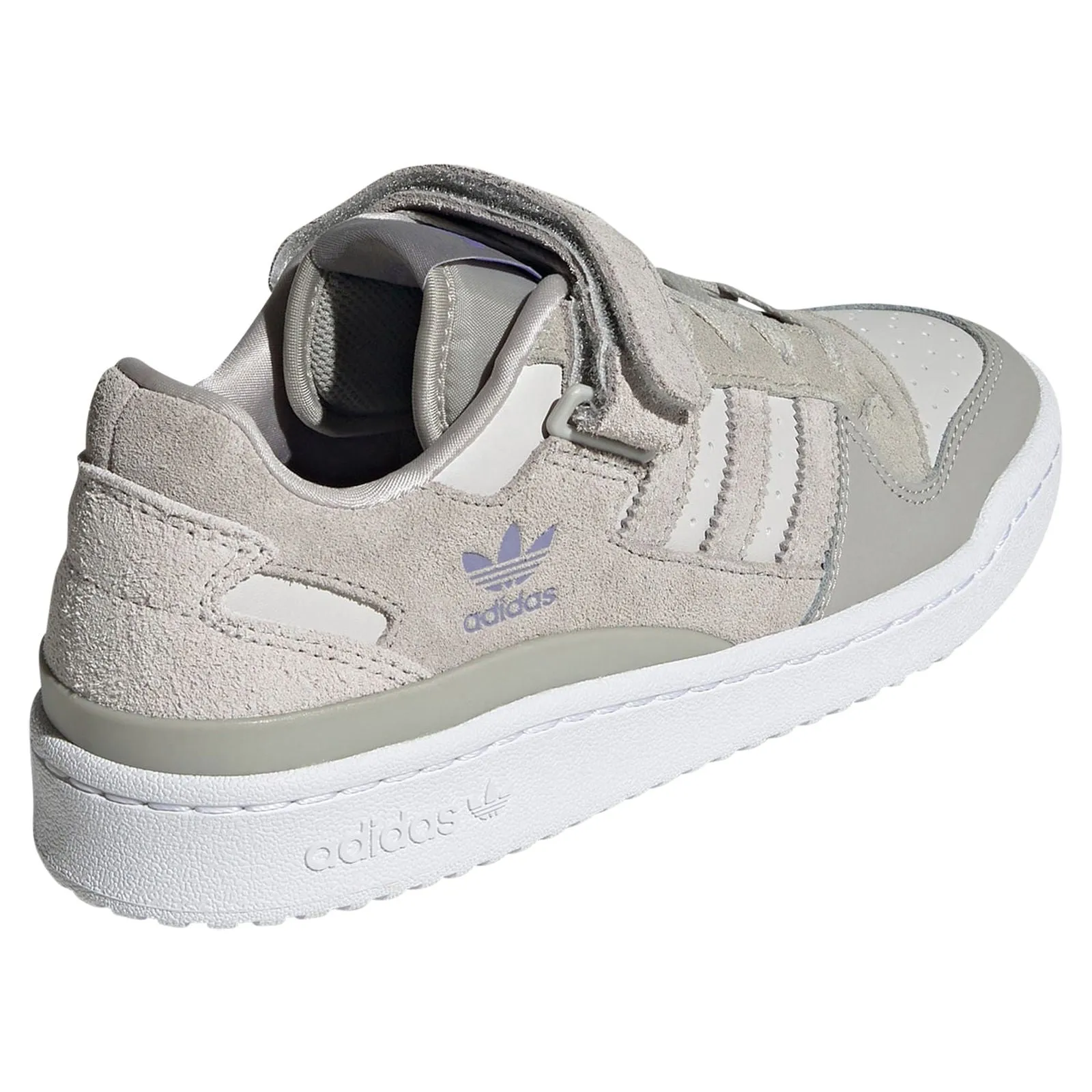 adidas Originals Womens Forum Low Shoes - Grey Purple