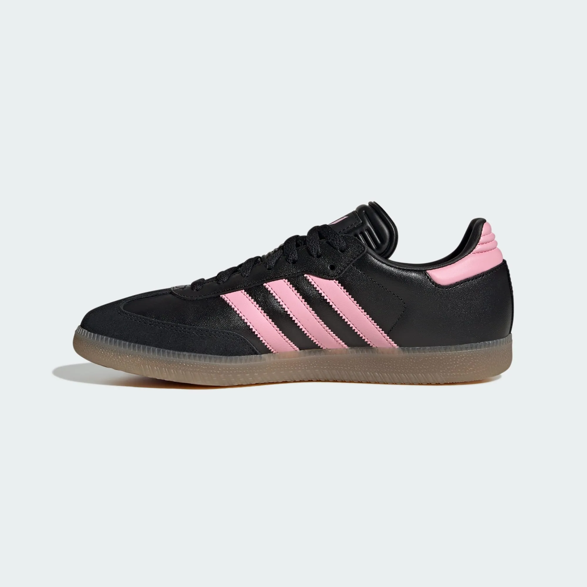 adidas SAMBA MESSI Indoor Soccer Shoes | Core Black-Gold Metallic-Gum | Men's