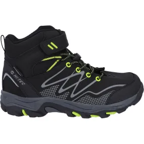 Hi-Tec Kids Blackout Mid Boots - Black