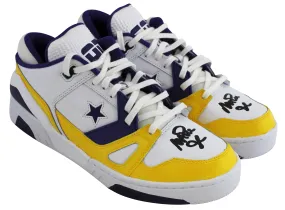 Lakers Magic Johnson Authentic Signed Converse Weapon Size 9 Shoes BAS Witness