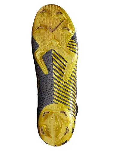 Nike Mercurial Superfly VI 6 Elite FG Cleats Size 13 - Men AH7365-070 Grey/Black/Yellow Soccer