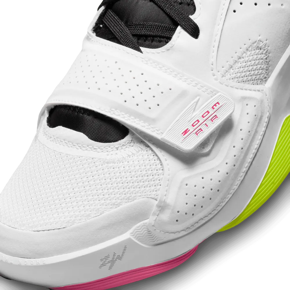 Zion 2 Men's Basketball Shoes 'White/Volt/Black'